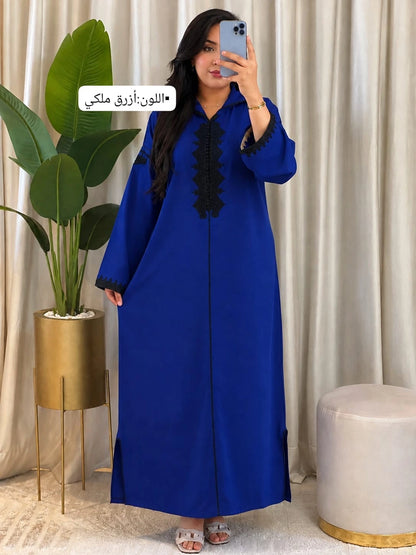 أفضل جلابة كريب بطرزة كحلة لصيف 2026